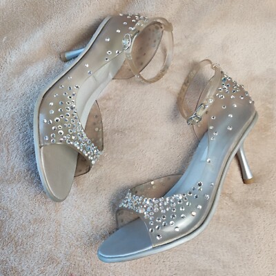 J Maskrey for Melissa Couture Womens High Heel Shoes Open Toe