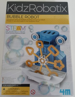 KidzRobotix selber bauen Bubble Roboter neu versiegelt Lernspielzeug Sommerspaß
