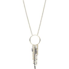 Collana Donna FOSSIL CLASSICS JF03273710 Acciaio Inossidabile Gold Dorato