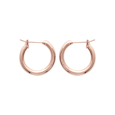 Boucles D'oreilles Créoles Plaqué Or 18 Carats - Diamètre 2 Cm - Bijoux Femme - Neuf Avec étiquettes