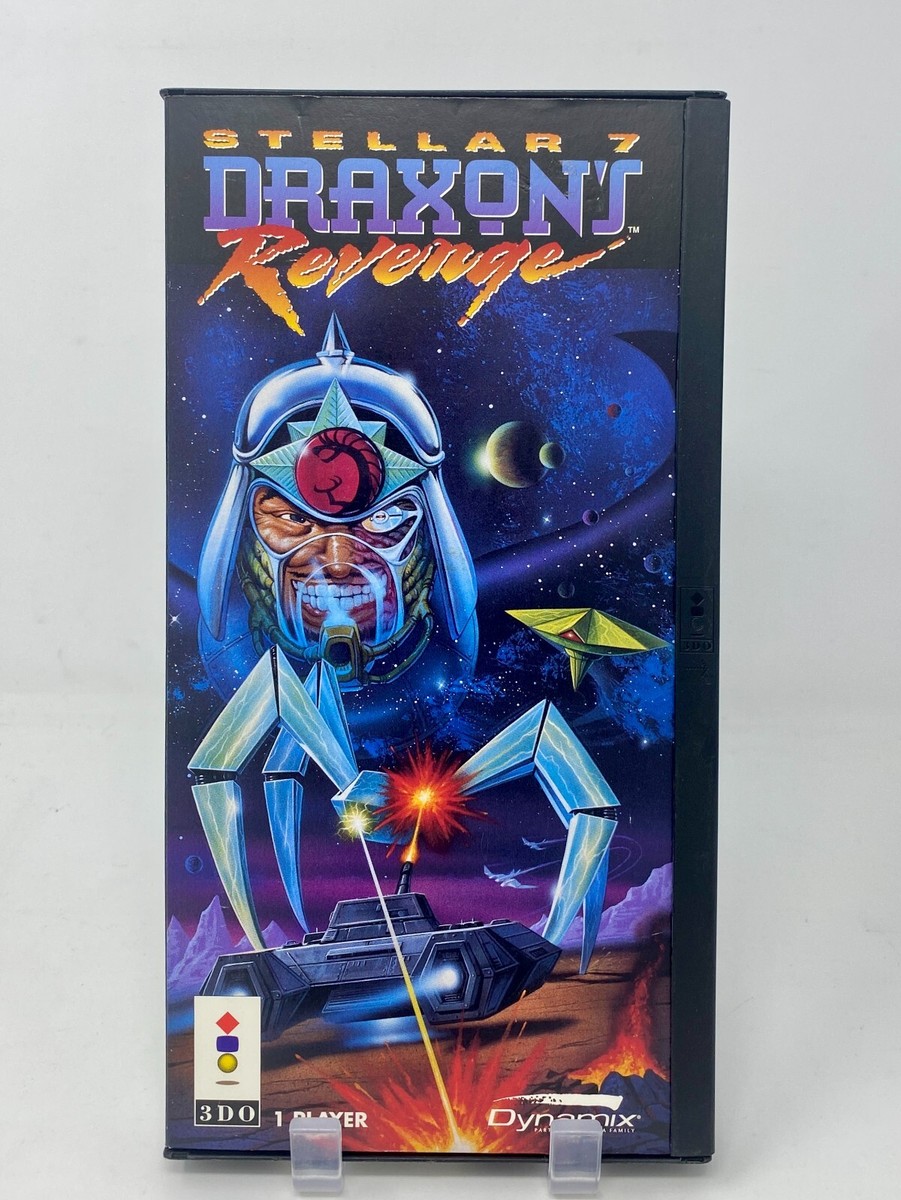 Stellar 7: Draxon's Revenge (3DO, 1993) Complete in Long Box