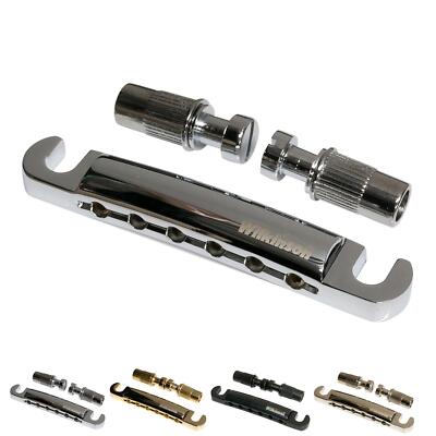 Wilkinson Stop Bar Saitenhalter Brücke passend für Epiphone Les Paul SG ES Gitarren