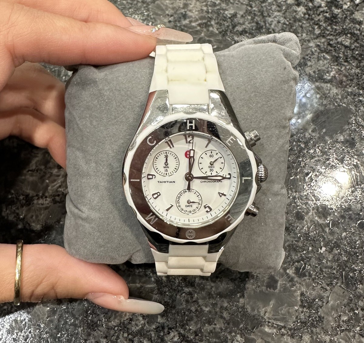 Michele Tahitian MWW12D000001 Wrist Watch for Women | eBay display picture 2