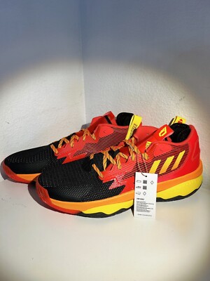 Adidas Dame 8  Mr. Incredible Disney Pixar Black Red Yellow Damian Lillard sz 10