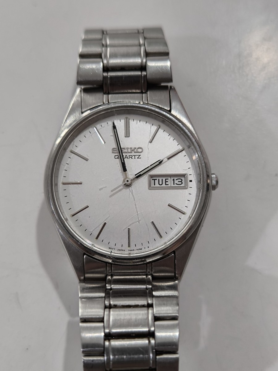 Seiko Men's Quartz Watch Untested | eBay UK