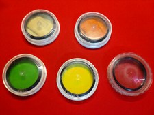 soviet vintage light filter M49x0.75 5 pcs 