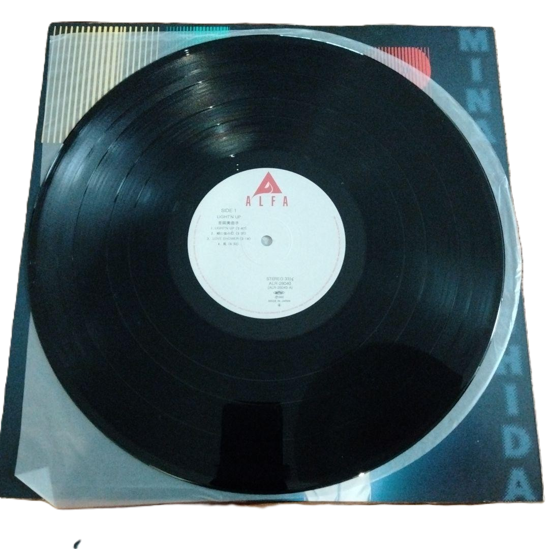 Minako Yoshida LIGHT'N UP Vinyl LP Limited Edition Bernie Grundman