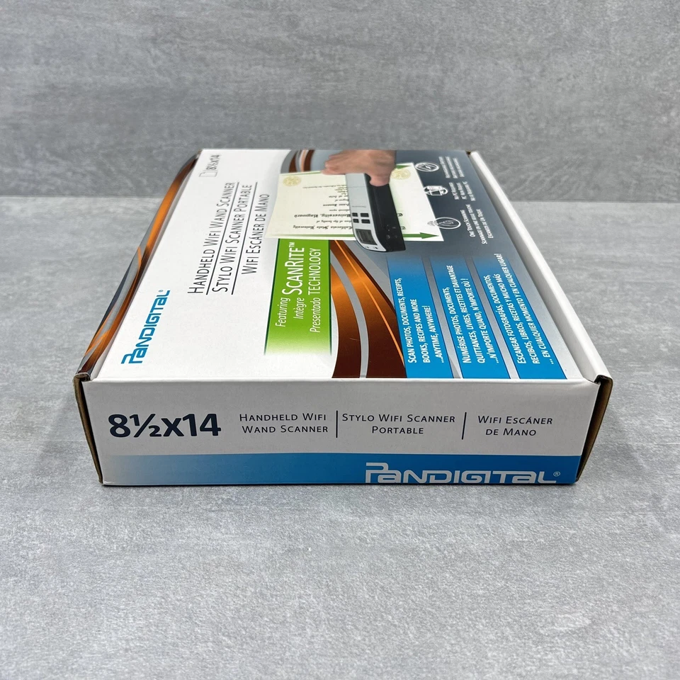 Pandigital Handheld WiFi Wand Scanner & MicroSD Portable New Open Box - Image 4 of 4