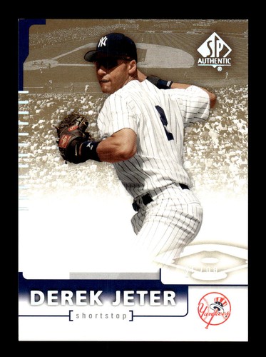 Derek Jeter [Gold] #5 2004 SP Authentic card