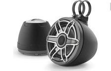 JL Audio M6-650VEX-Mb-S-GmTi Marine Speakers 6.5 1 Year Warranty Titanium Sport.