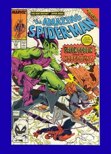 Amazing Spider-Man #312 Todd McFarlane Green Goblin vs. Hobgoblin 1989 9.8 NM-MT