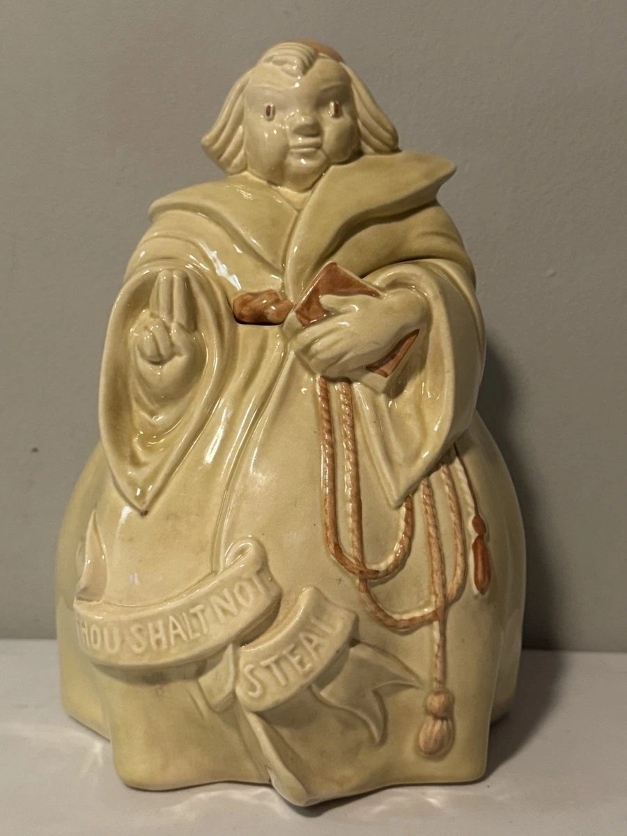 Friar Tuck Cookie Jar Indiana Vintage Collectible Cookie Jars Pre