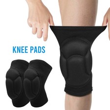 Sports  Construction Knee Pads - 1Pair Durable Leg Protectors for Flooring Work