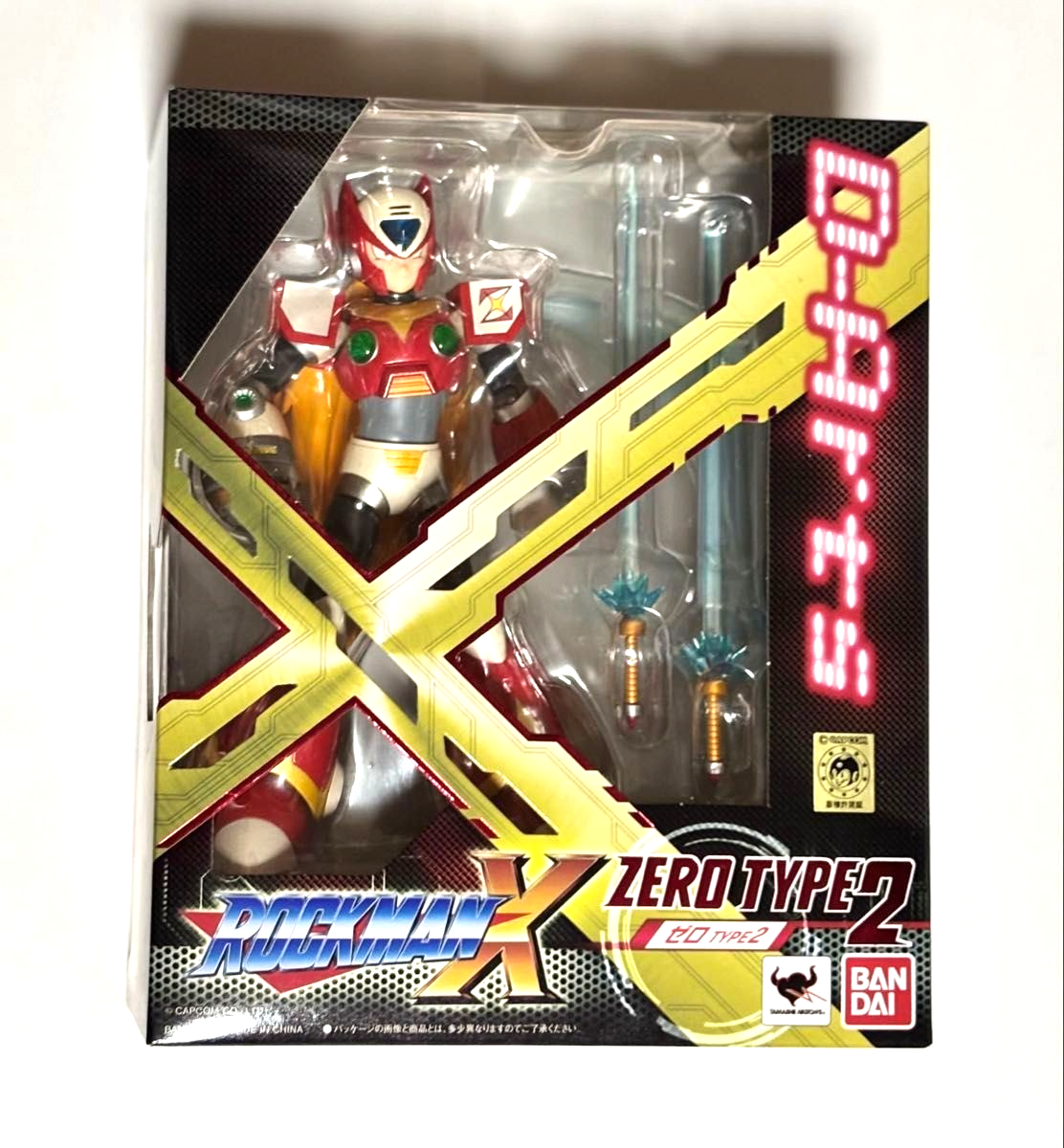 Bandai D-Arts Zero Type 2 Mega Man X Rockman Action Figure Japan