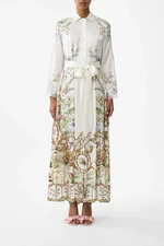 Camilla Dressing Room Drama Printed Trench Size M