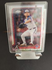SPENCER SCHWELLENBACH 2025 TOPPS CHROME LOGOFRACTOR ROOKIE RC