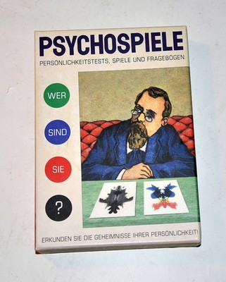 Psychospiele Persönlichkeitstests Spiele und Fragebögen neuwertig