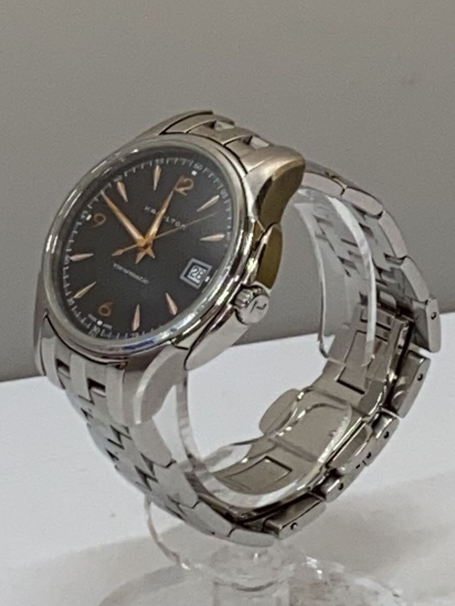 HAMILTON Jazzmaster Automatic Watch Analog Stainless BLK SLV H324550 image 2