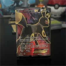 Pokemon Umbreon EX 119/124 Fates Collide Full Art Ultra Rare Holo 