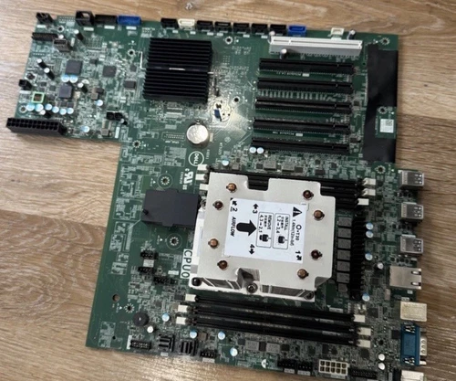Dell 804P1 Precision T7820 Motherboard G7W4R + CPU+ Heatsink.  Works with Fault,