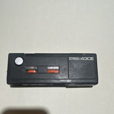 Minolta Autopak 430E Pocket 110 Film Subminiature Camera, Black untested