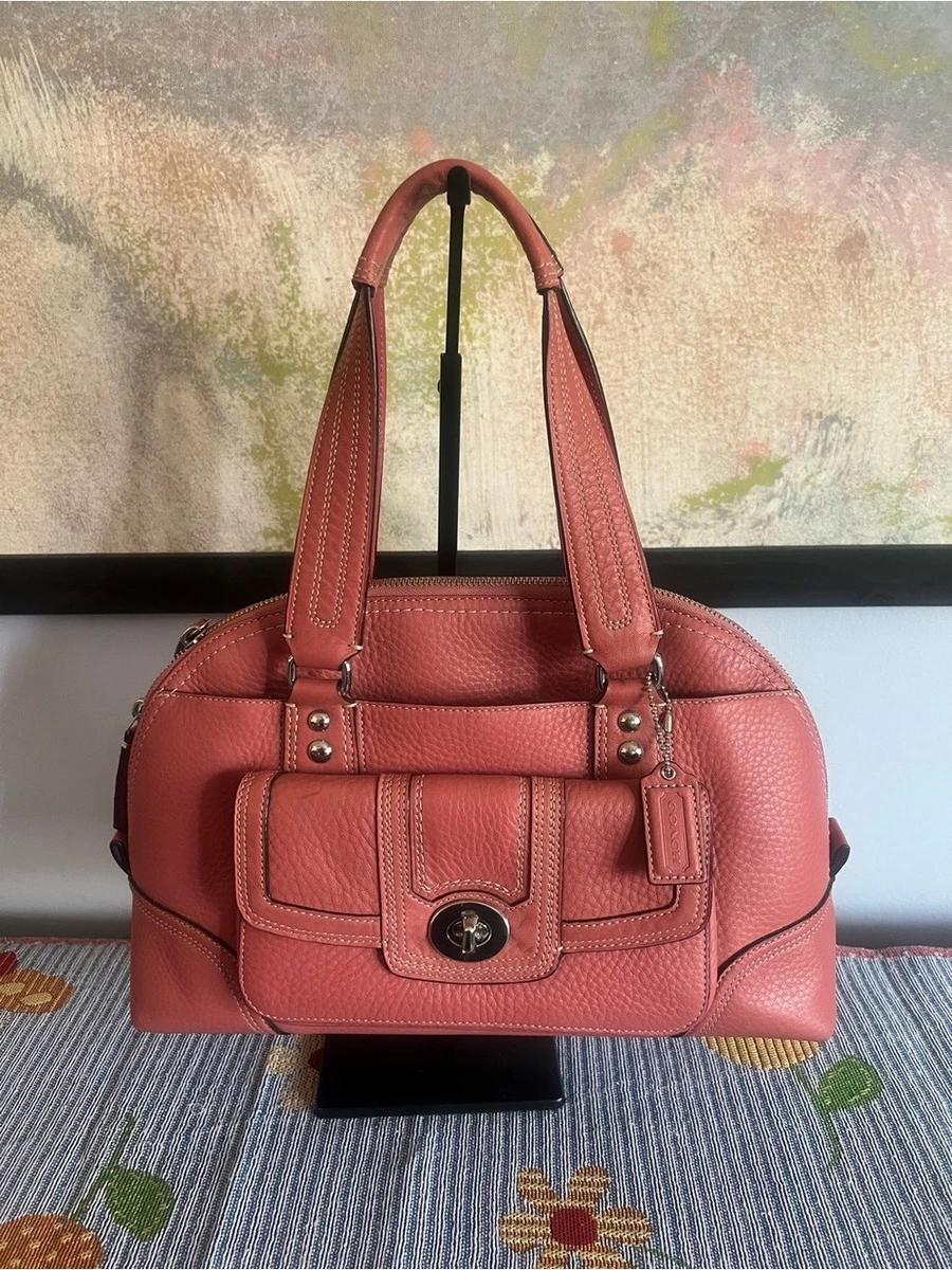 Coach Hampton Turn Lock Satchel/Top Handle Bag Handbags & Bags for
