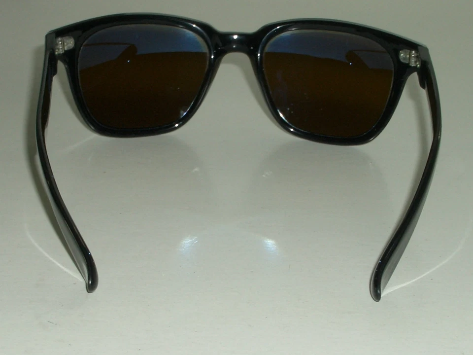 GAFAS DE SOL VUARNET Px 088 NEGRO BRILLANTE DOBLE DEGRADADO ESPEJO MARRÓN CRISTAL LENTES Foto 4 de 4