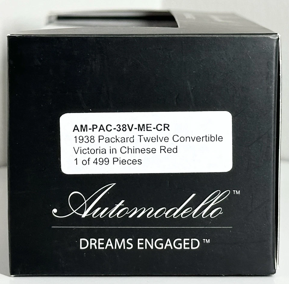 Automodello 1:43 -Packard Twelve Convertible Victoria Chinese Red - AMPAC38VMECR - Image 4 of 4