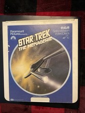 Star Trek: The Menagerie 1978 RCA SelectaVision VideoDiscs CED