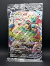 Carta Snorlax VMAX JUMBO 142/202 Promo Pokemon SIGILLATA 