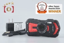 "Count 387" Ricoh PENTAX WG-60 Red 16.0 MP Waterproof Action Camera [Excellent]