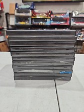 Lot of 11 - USED EMPTY BLACK DVD Cases Assorted - Used Condition - Free Shipping