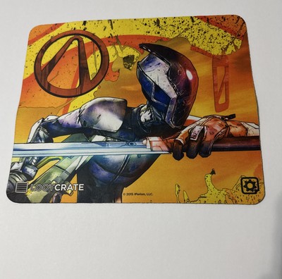 Borderlands Zero Mouse Pad Gaming Mat Loot Crate 10'' x 12''