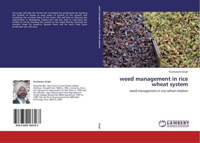 weed management in rice wheat system Purshotam Singh