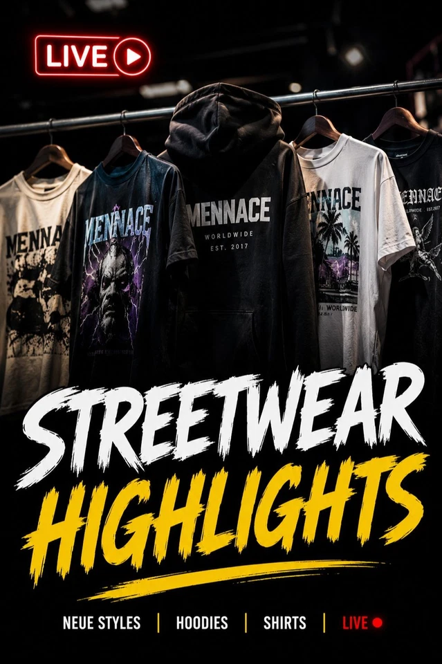 🔥 STREETWEAR HIGHLIGHTS 🔥Neue Styles • Hoodies • Shirts