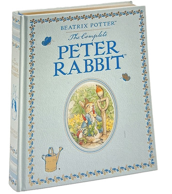  THE COMPLETE PETER RABBIT  Beatrix Potter SEALED Leatherbound Illustrated NEW