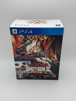 Guilty Gear Xrd Sign Limited Edition Playstation 4 PS4 JP Edition