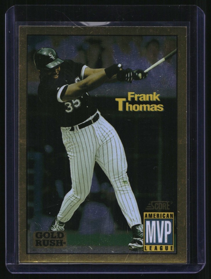 1994 Score #631 Frank Thomas MVP American League Gold Rush White Sox