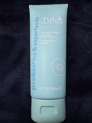 Tula Skincare Probiotic & Superfoods CULT CLASSIC 6.7oz Purifying Face Cleanser!
