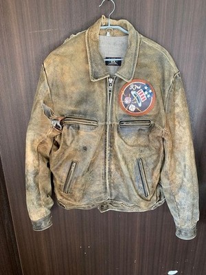 RRL Double RL Ralph Lauren Leather Jacket 1960s Special Limited
