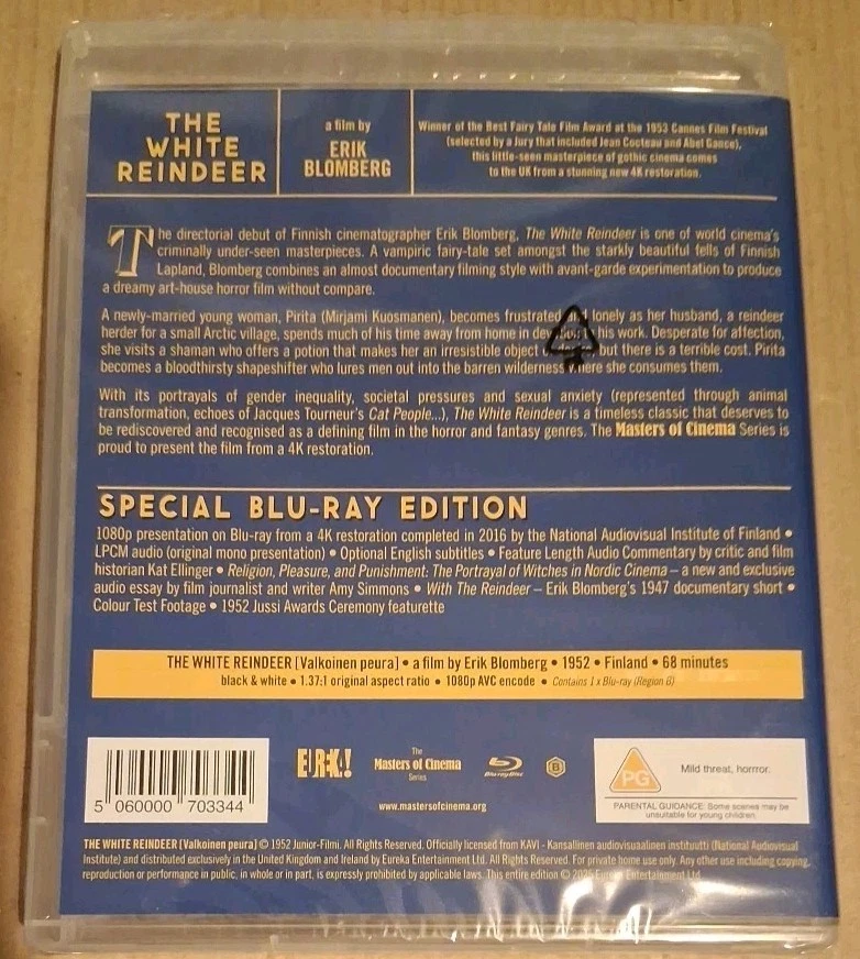 The White Reindeer - Masters of Cinema (Blu-ray, 2025) - Image 2 of 2