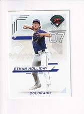 2025 Panini PROSPECT EDITION ETHAN HOLLIDAY (BT3)