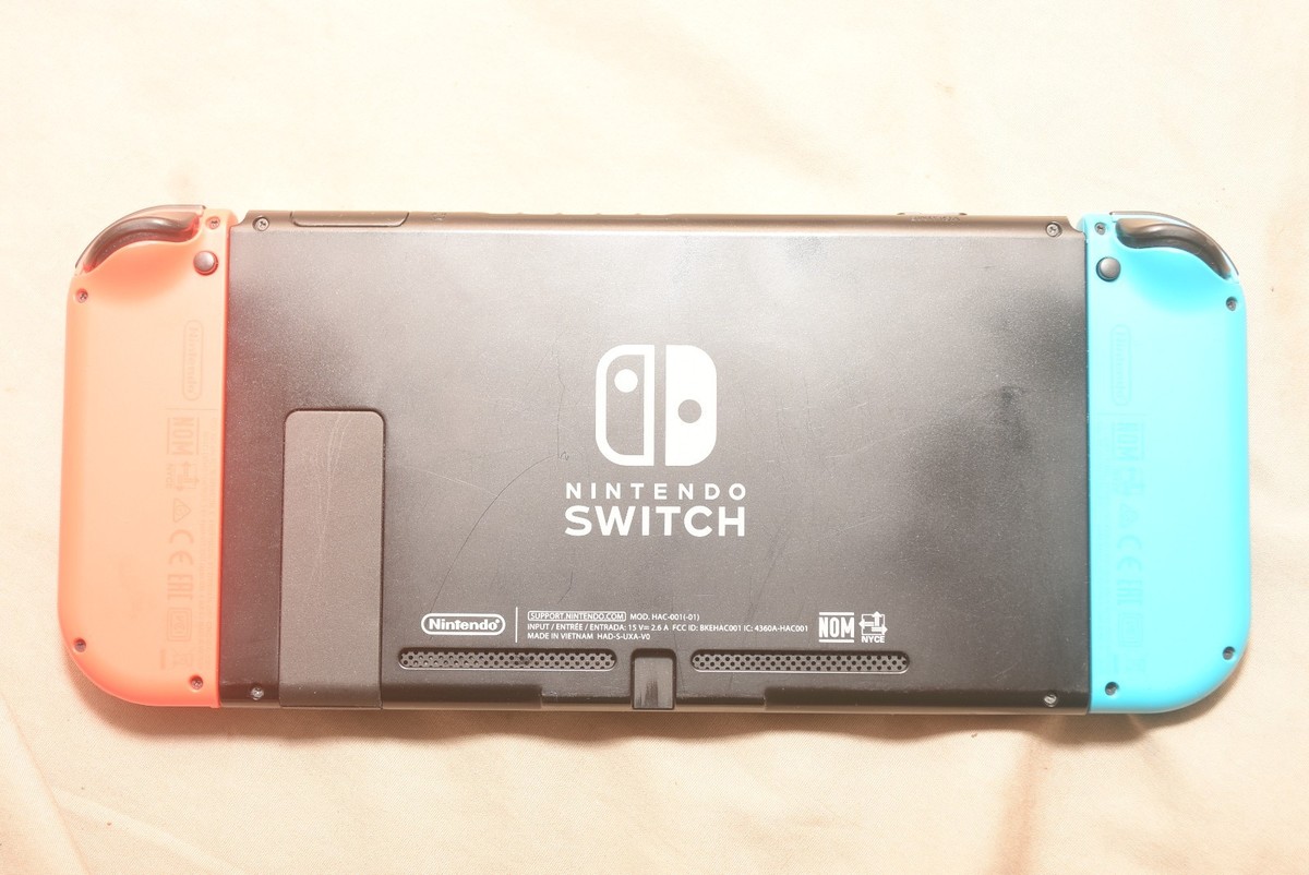 Nintendo Switch 1st Gen 32GB Console Neon Red And Neon Blue | eBay