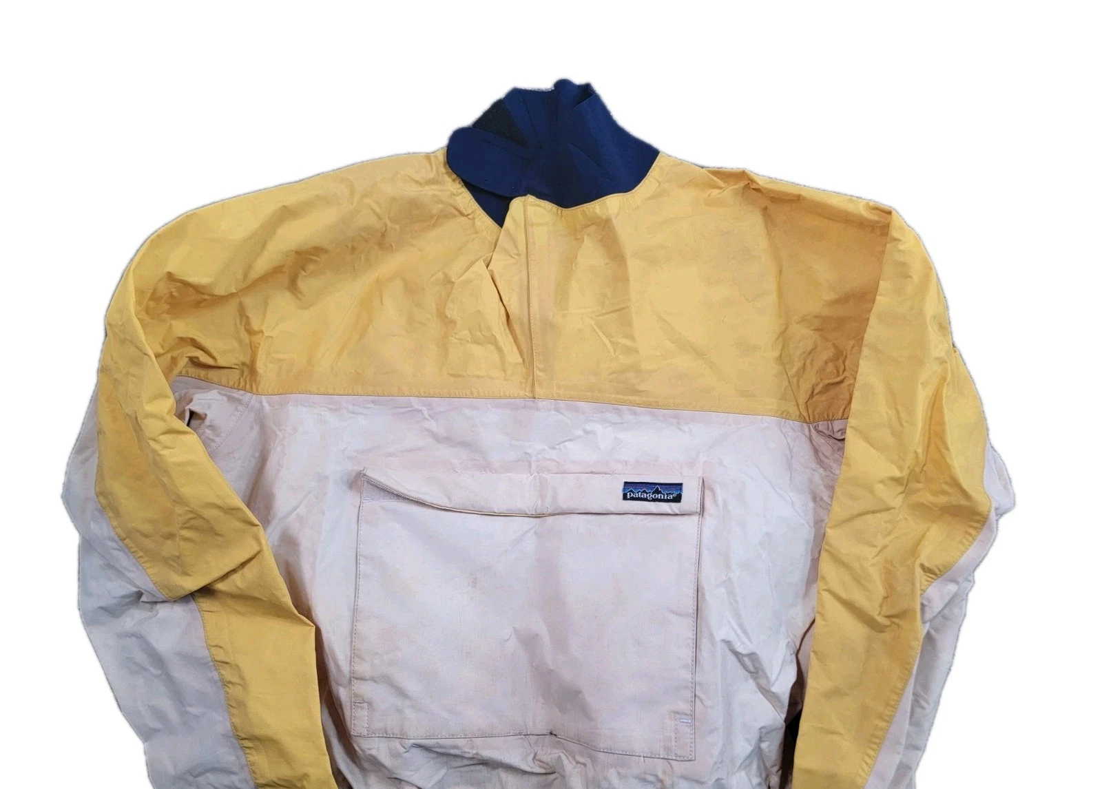 Vtg 80s Patagonia Foul Weather Ocean Sailing Fishing Jacket Men Large STAINS
Opens in a new window o