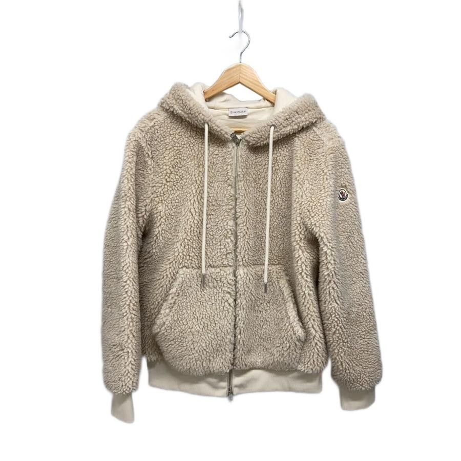 MONCLER MAGLIA APERTA CON ZIP Fleece Jacket Size L Polyester Men