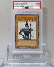 Yu-Gi-Oh PSA7 Complete Excellent Ultra Black Magician Authenticated Signed By
