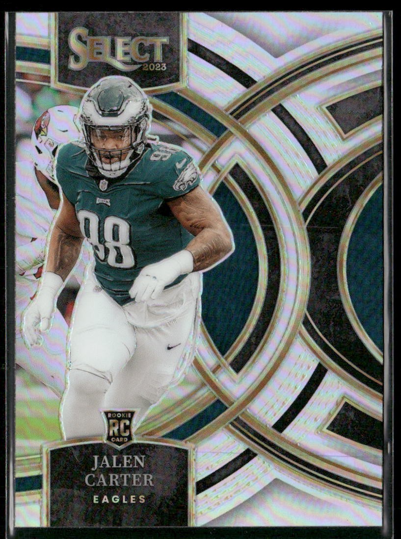 2023 Panini Select Jalen Carter Silver Prizms Rookie #171