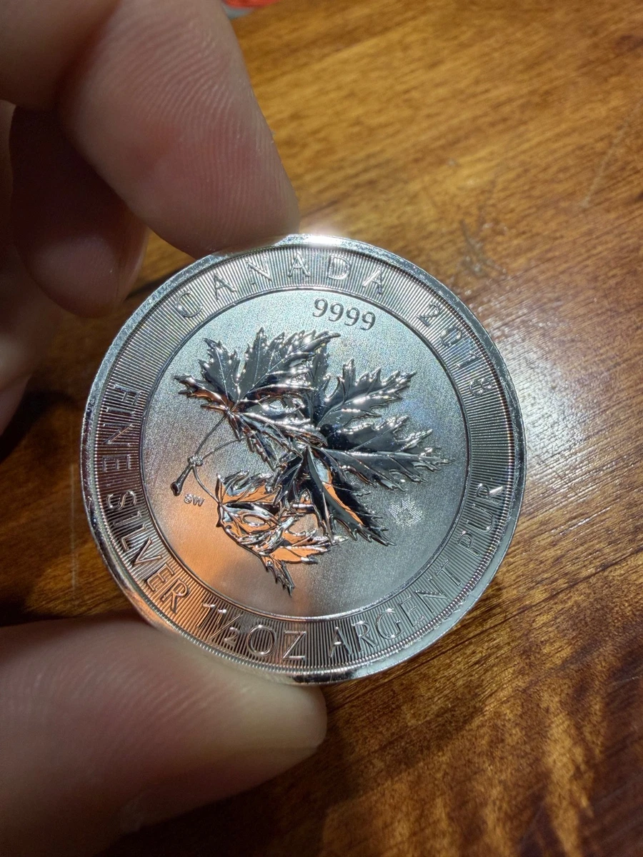 Canadian Maple Leaf Proof Silver Bullion Coins for sale | eBay