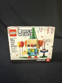 Lego Brickheadz #41590 Iron Man, #40367 Lady Liberty & #40348 Birthday Clown