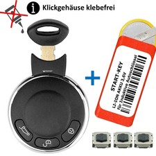Fernbedienung Schlüssel Gehäuse Akku für Mini Cooper R56 R60 R55 R57 R58 R61